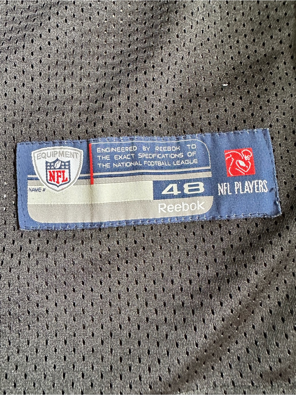 Reebok Ray Lewis Ravens 52 Black NFL Players Jersey Size 48 Large - Picture 8 of 12
